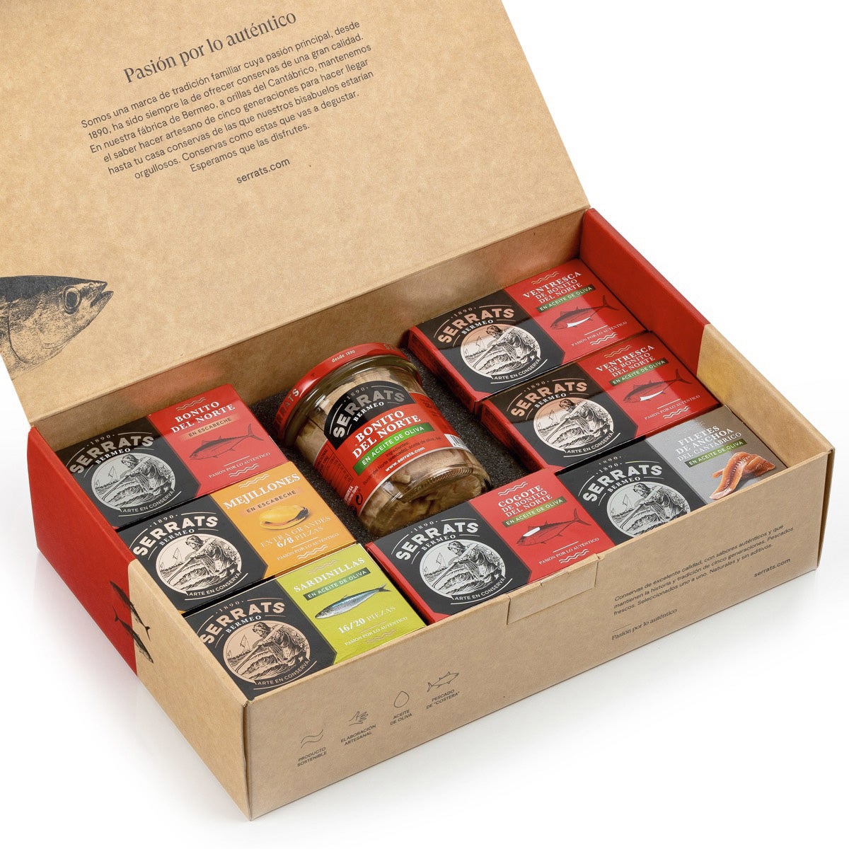 Caja Dos Mares (15 conservas)