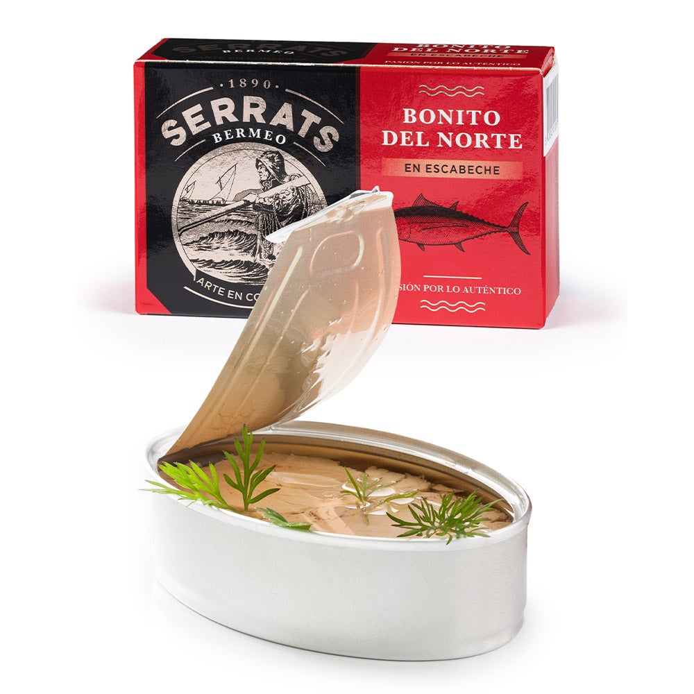 Thon Germon en marinade. Conserve de 112g.