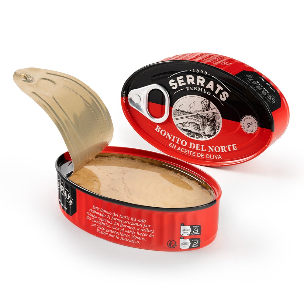 Bonito del Norte en aceite de oliva. Lata 112g.