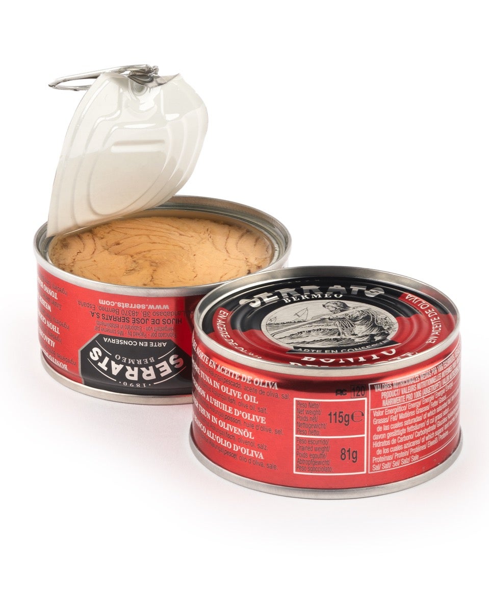 Bonito del Norte en aceite de oliva. ¡La más TÍPICA! Lata 115g.