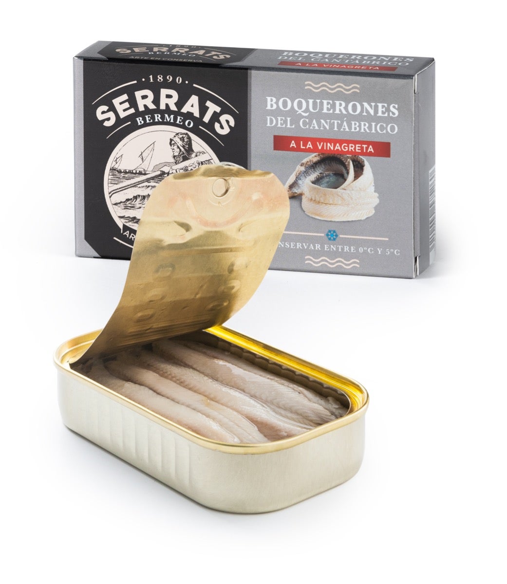 Boquerones a la vinagreta. Lata 100g.
