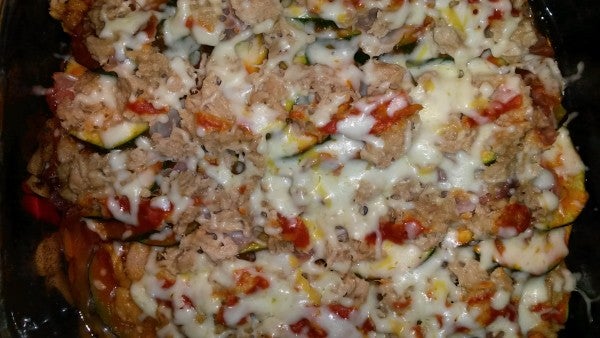 Calabapizza de atún Serrats