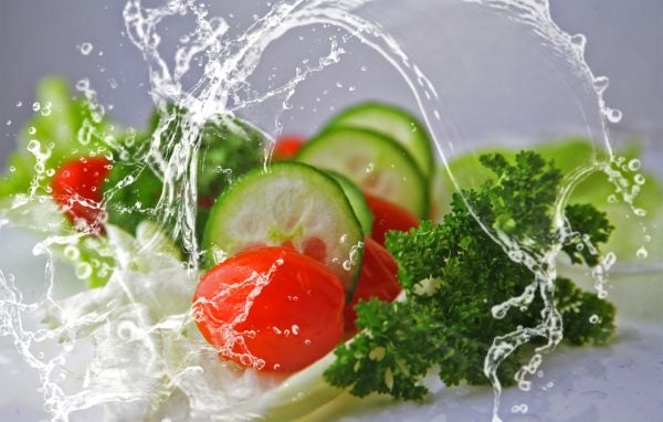 Frutas y verduras de temporada: tomate, pepino...