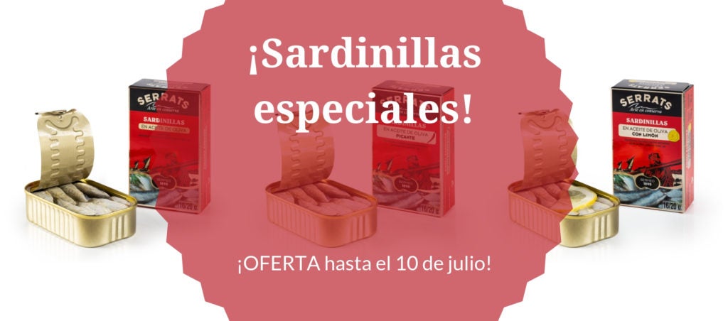 Oferta de sardinillas txikis
