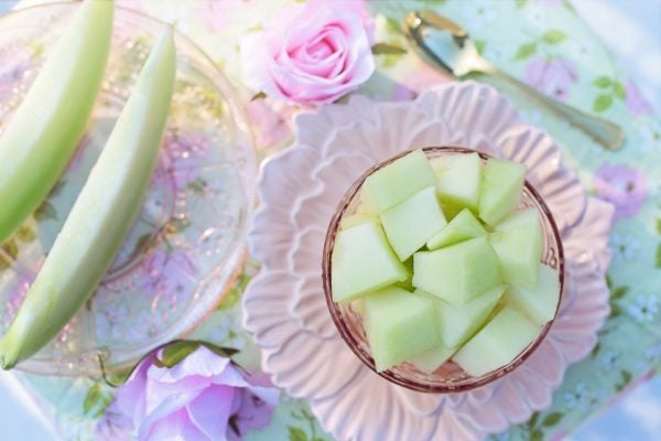 Comer melón por la noche