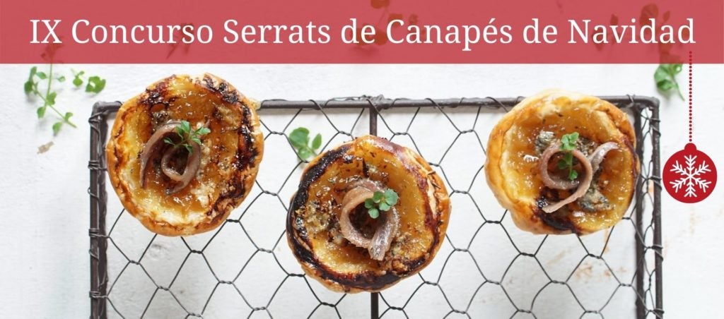 IX Concurso Serrats de Canapés de Navidad