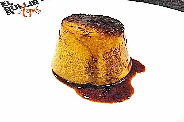 Trampantojo de flan para Navidad