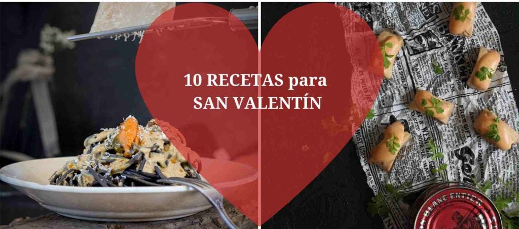 Recetas para San Valentín