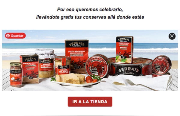 Portes gratis en serrats.com
