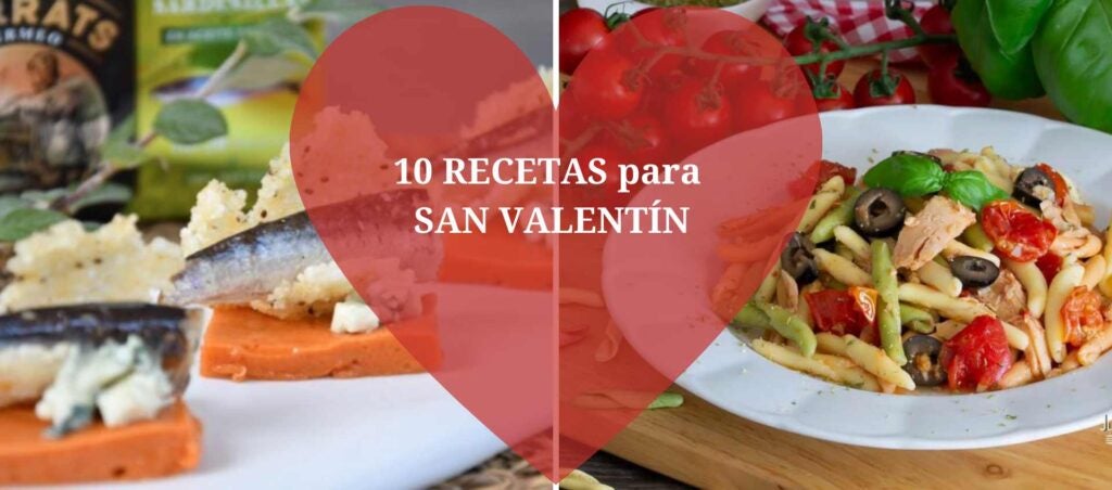 Recetas para San Valentín