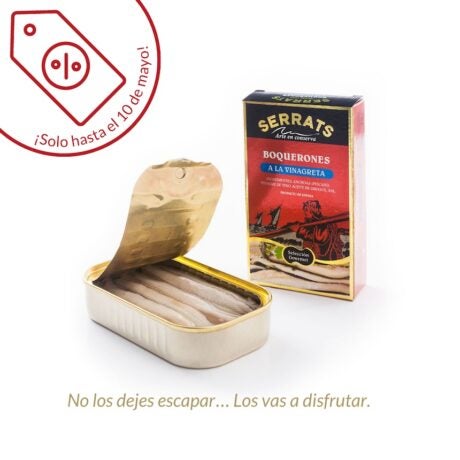 Boquerones del Cantábrico, oferta solo hasta el 10 de mayo