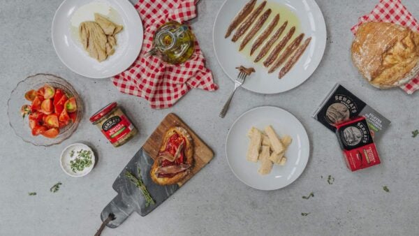 Picnic con conservas de pescado