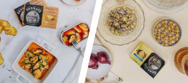 10 recetas con mejillones y berberechos en lata