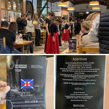 Cena inagural de San Sebastián Gastronomika