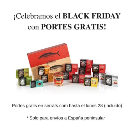 Celebramos el Black Firday con portes gratis