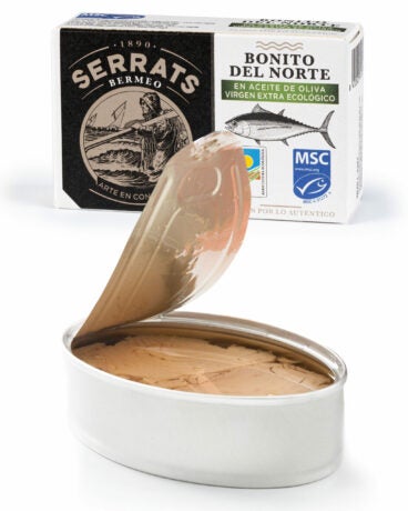 Bonito del Norte MSC en aceite ecológico