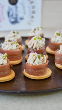canapé de anchoas