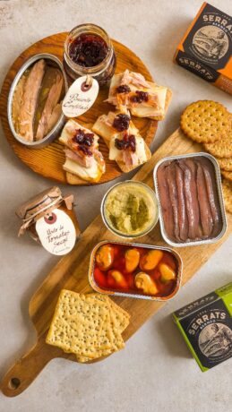 aperitivos con conservas gourmet