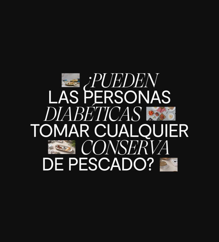 conservas de pescado y diabetes