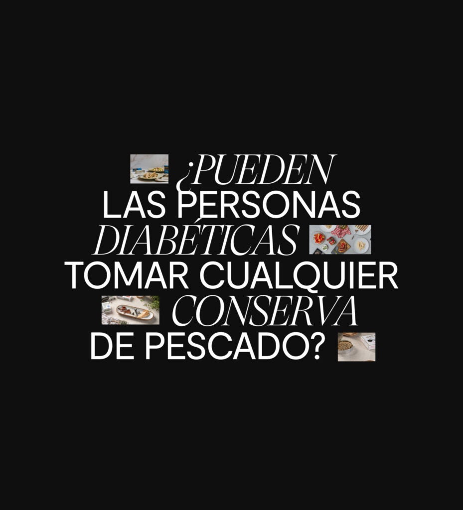conservas de pescado y diabetes