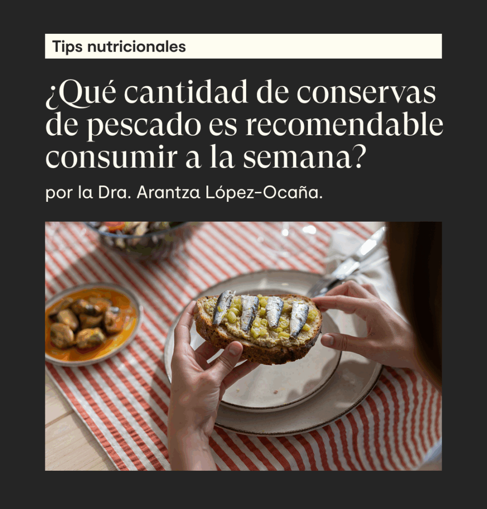 consumo de conservas de pescado
