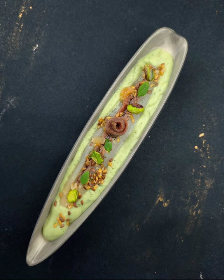 Espárragos con anchoas