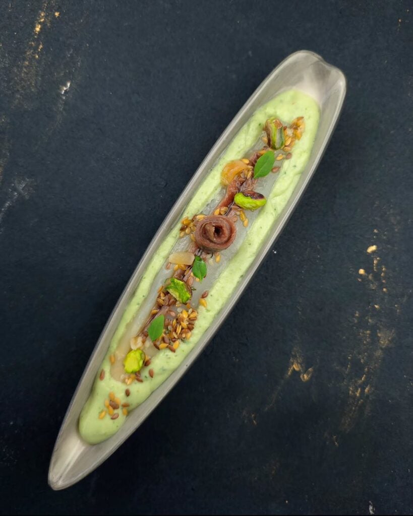 Espárragos con anchoas