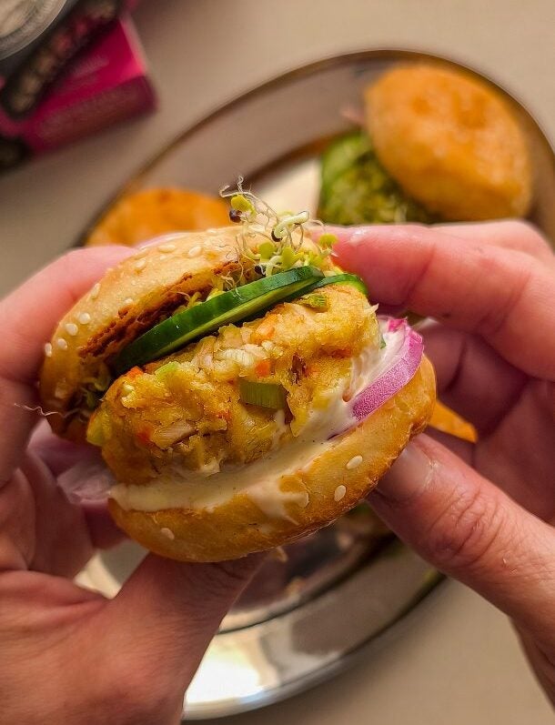 mini burgers de bonito