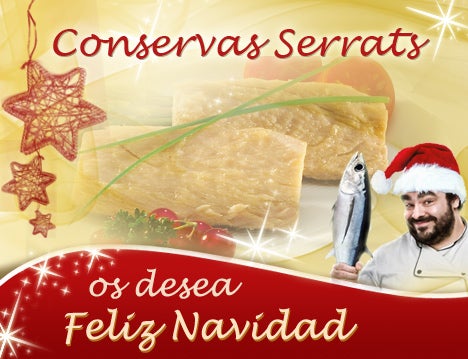 Conservas Serrats feliz Navidad