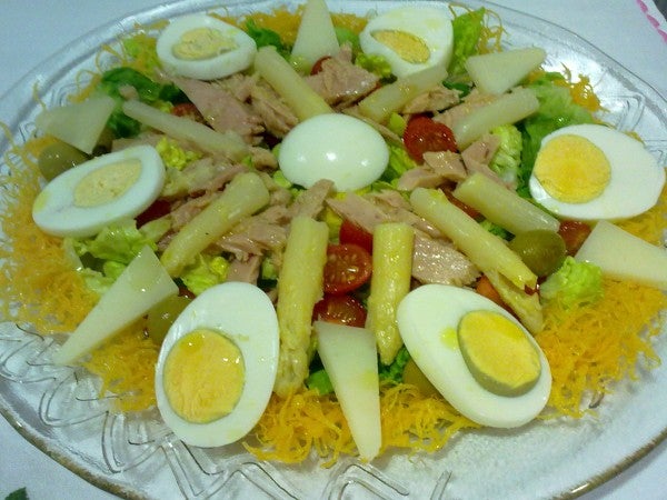 Ensalada festiva de bonito del norte de Conservas Serrats-2