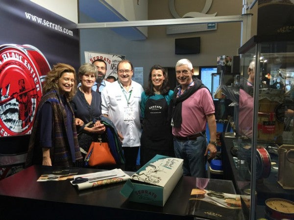 Hilario Arbelaitz con Conservas Serrats