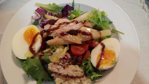 Ensalada de ventresca de bonito Serrats