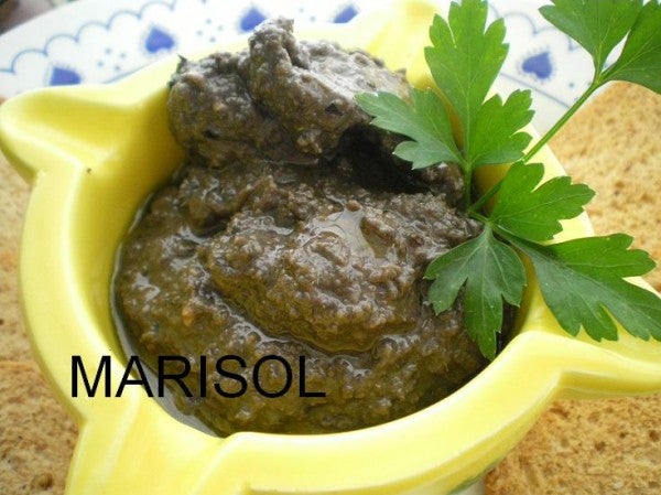 Tapenade con anchoas del Cantábrico Serrats