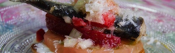 Aperitivo de sardinilla picante