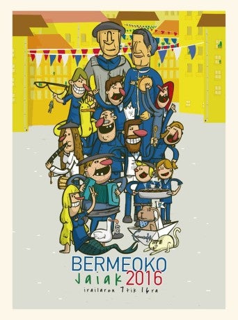 Cartel de fiestas de Bermeo