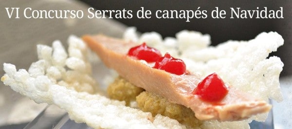 VI concurso Serrats de Canapés de Navidad