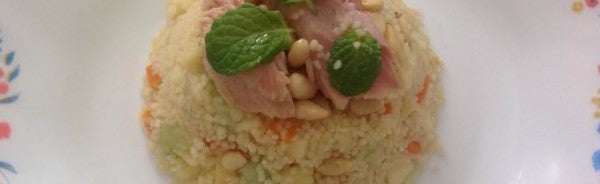 Ensalada de couscous con ventresca