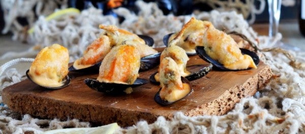 Mejillones Serrats en tempura