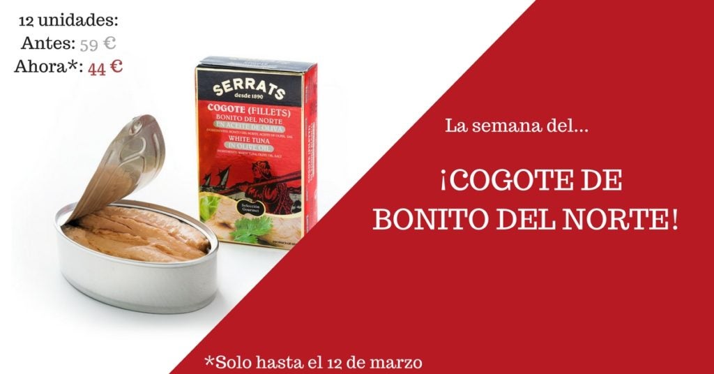 Oferta Cogote de Bonito del Norte