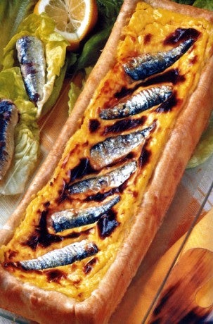 Tarta de sardinas